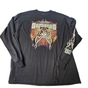 Bill Goldberg Long Sleeve Shirt Tribal WWE L Large WCW Who's Next NXT